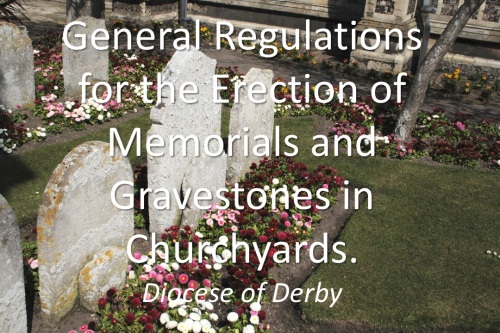 General Regulations for the Erection of Memorials and Gravestones in Derby